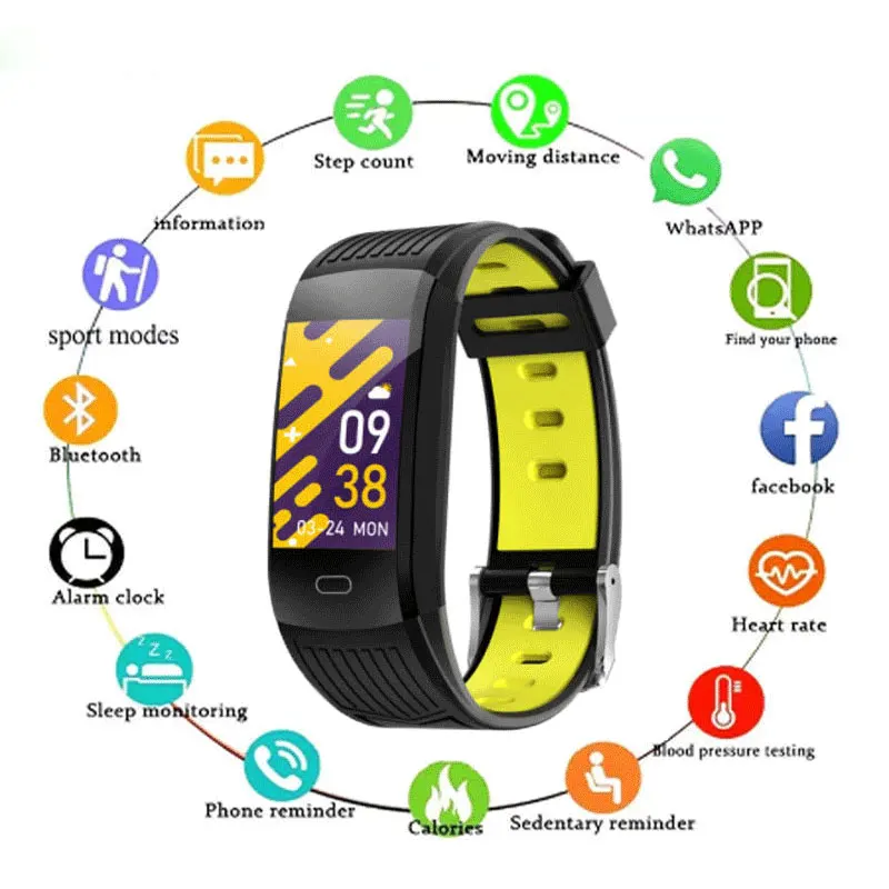 New Silicone Smartwatch Men Women Smart Watch Fitness Tracker For Android IOS Smart Clock Sport Waterproof Smart-Watch
New Silicone Smartwatch Men Women Smart Watch Fitness Tracker For Android IOS Smart Clock Sport Waterproof Smart-Watch