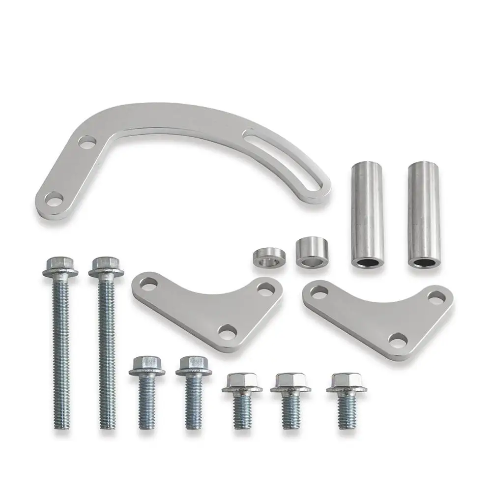 14pcs/set Sbc Power Steering Bracket Aluminum Alloy Pump Bracket Kit Oe 551522 Parts 19319961 Ac Delco For 1 2 Rib V-pulleys
14pcs/set Sbc Power Steering Bracket Aluminum Alloy Pump Bracket Kit Oe 551522 Parts 19319961 Ac Delco For 1 2 Rib V-pulleys
