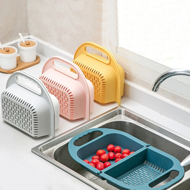 Folding Drain Basket Washing Basket Retractable Kitchen Household Vegetable Basket Fruit Bowl Water Filter Storage Basket
Folding Drain Basket Washing Basket Retractable Kitchen Household Vegetable Basket Fruit Bowl Water Filter Storage Basket