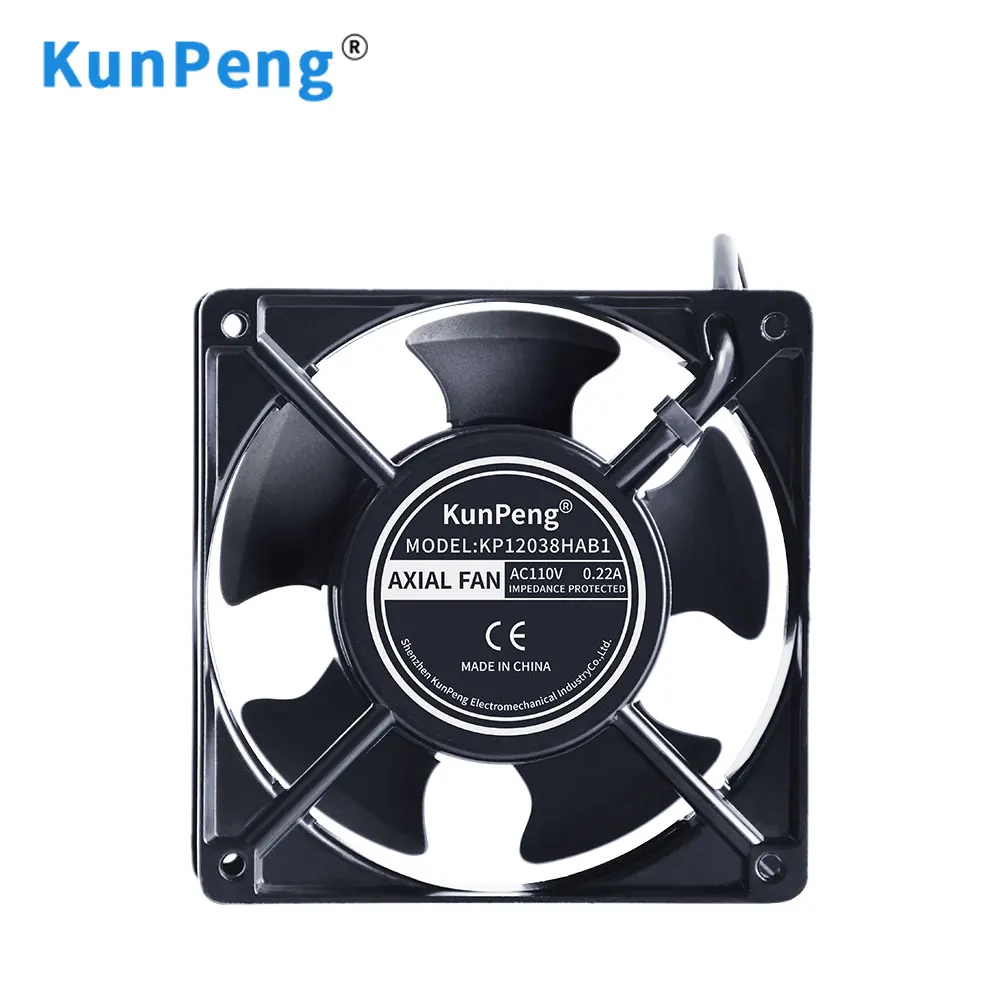 Hot Sale! 12038 Fans & Cooling 120x120x38mm Ball Bearing High Airflow AC 120V Axial Flow Fan for 3D Printer Cabinet Cooling
Hot Sale! 12038 Fans & Cooling 120x120x38mm Ball Bearing High Airflow AC 120V Axial Flow Fan for 3D Printer Cabinet Cooling