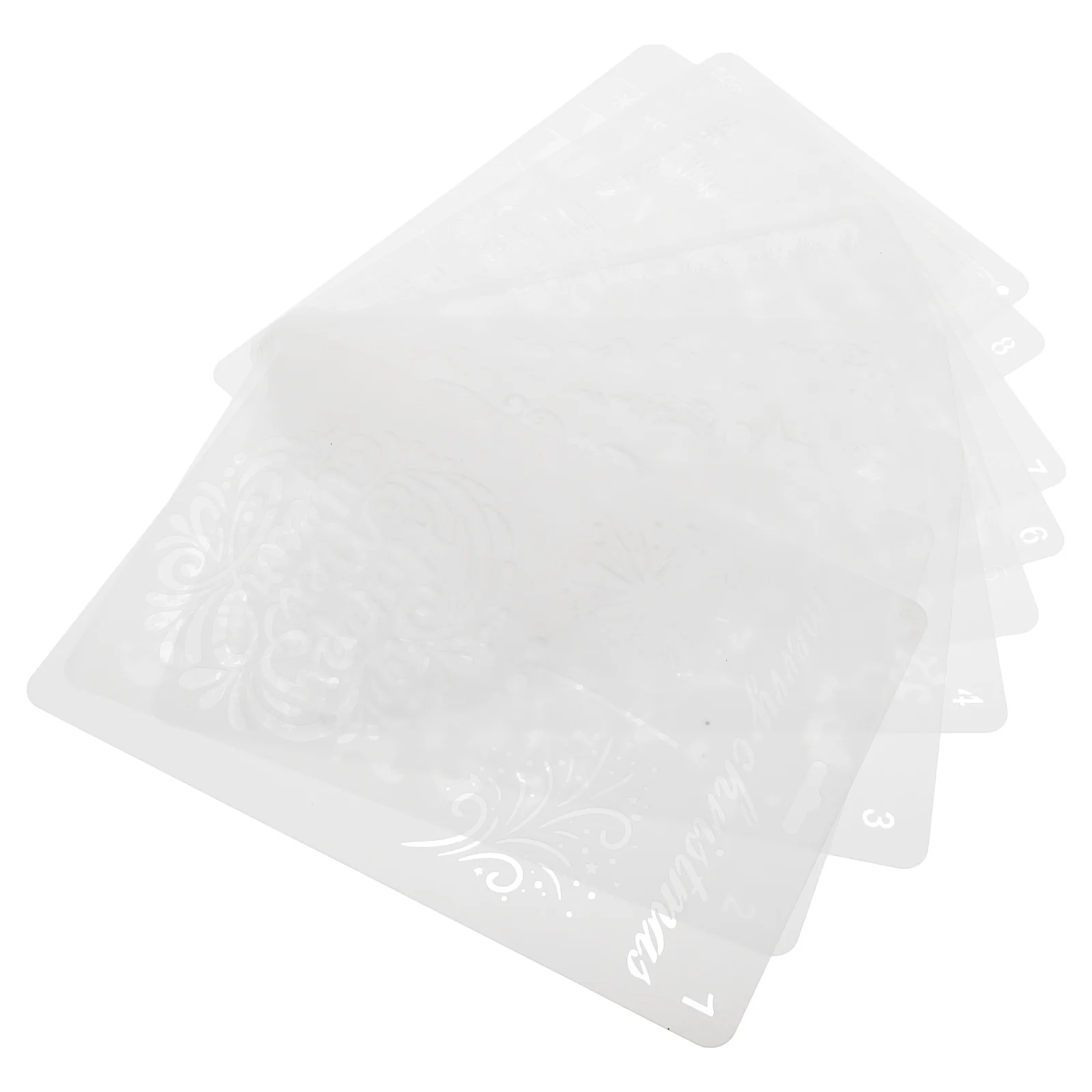 10 шт., многоразовые трафареты для рисования на Рождество
10 шт., многоразовые трафареты для рисования на Рождество