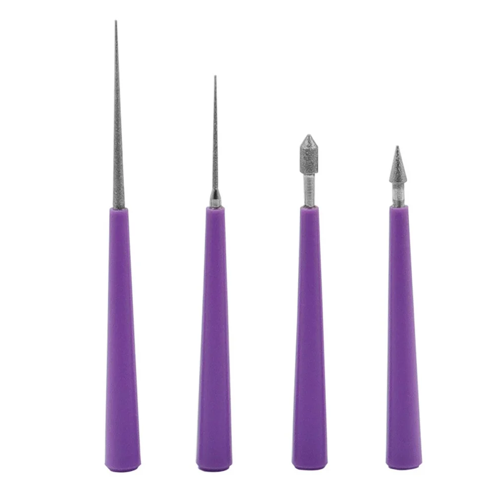 4pcs High Quality Diamond Beading Hole Enlarger Tipped Reaming File Needle File For Beads Jade/Crafts Power Tool Accessories
4pcs High Quality Diamond Beading Hole Enlarger Tipped Reaming File Needle File For Beads Jade/Crafts Power Tool Accessories