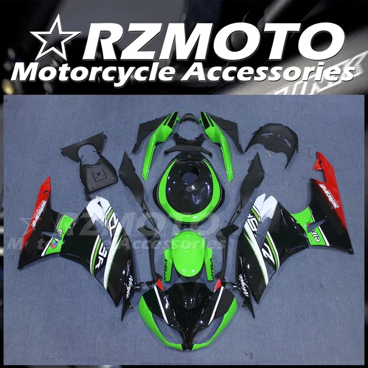 4Gifts New ABS Fairings Kit Fit for Kawasaki Ninja ZX-6R 636 2009 2010 2011 2012 09 10 11 12 Bodywork Set + Tank Cover Green
4Gifts New ABS Fairings Kit Fit for Kawasaki Ninja ZX-6R 636 2009 2010 2011 2012 09 10 11 12 Bodywork Set + Tank Cover Green