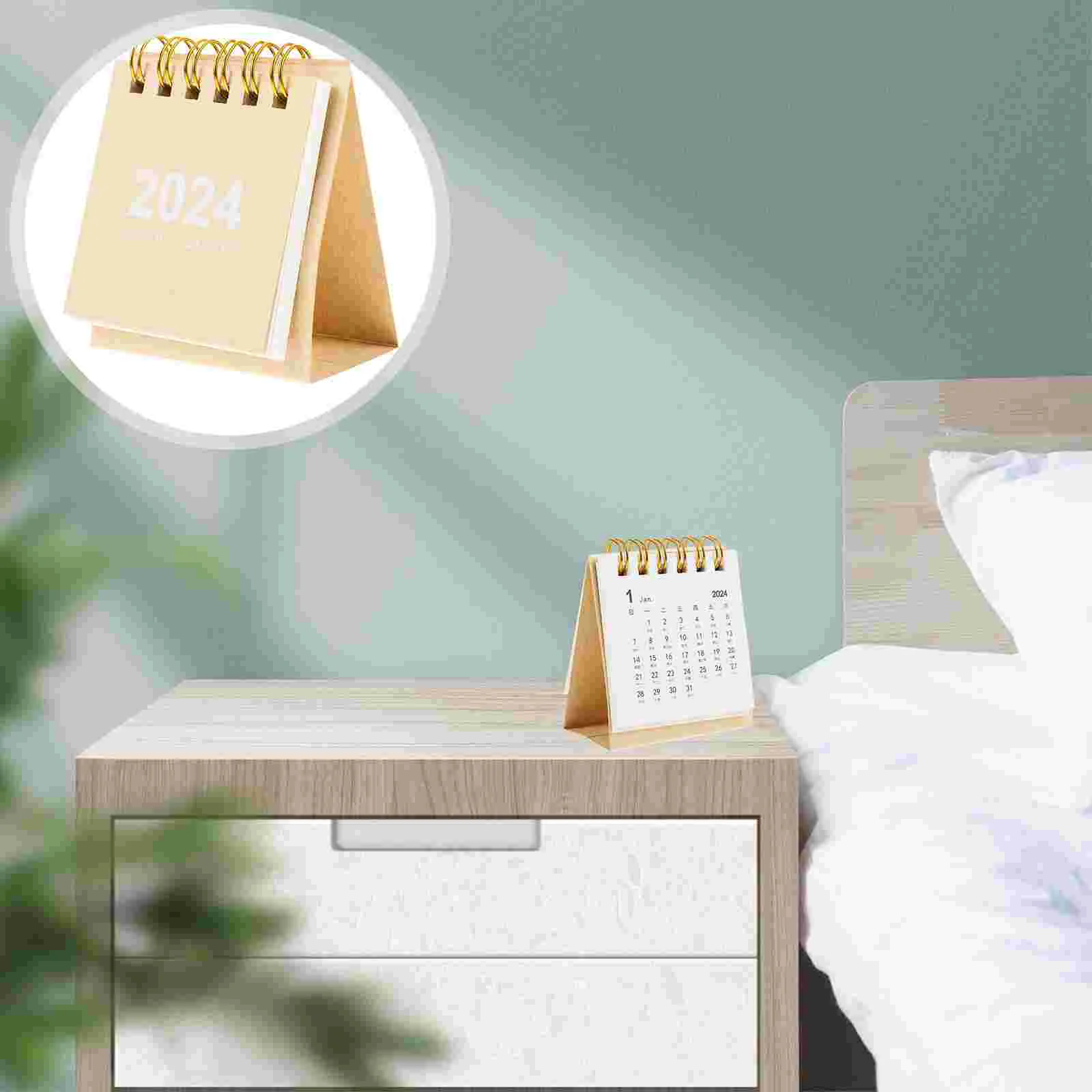 2024 Desk Calendar Office Mini Daily Use Monthly Standing Flip Miniature Small Fresh Calendars Accessories
2024 Desk Calendar Office Mini Daily Use Monthly Standing Flip Miniature Small Fresh Calendars Accessories