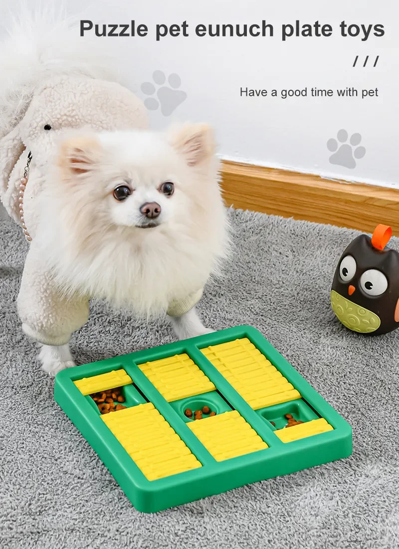 Dog Slow Dispensing Feeding Toys For Dogs 1Pcs Educational Pet Food Plate Pet IQ Puzzle Interactive Toys Snack Bowl Interesting
Dog Slow Dispensing Feeding Toys For Dogs 1Pcs Educational Pet Food Plate Pet IQ Puzzle Interactive Toys Snack Bowl Interesting