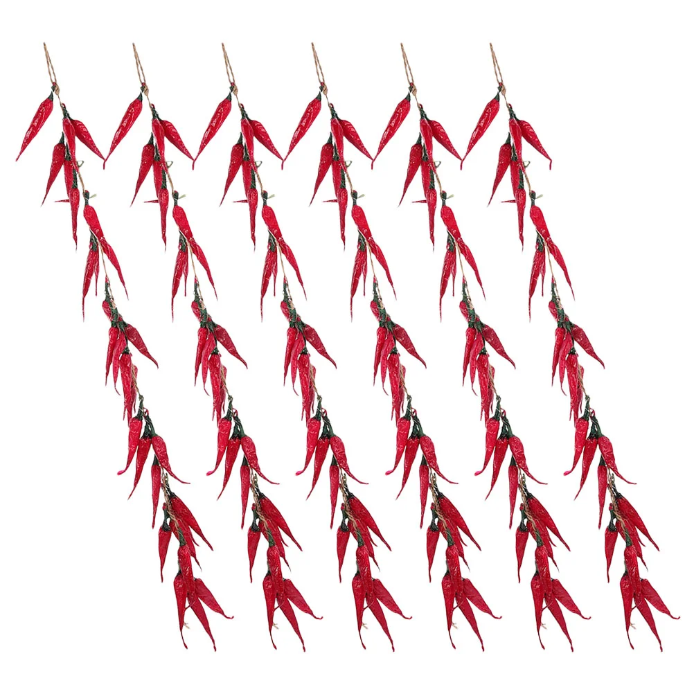 6 Pcs Planta Artificial Pepper Wall Fake Pendant Black Simulation Vegetable Ornament Strings Red Foam Chili Decor Farmhouse
6 Pcs Planta Artificial Pepper Wall Fake Pendant Black Simulation Vegetable Ornament Strings Red Foam Chili Decor Farmhouse