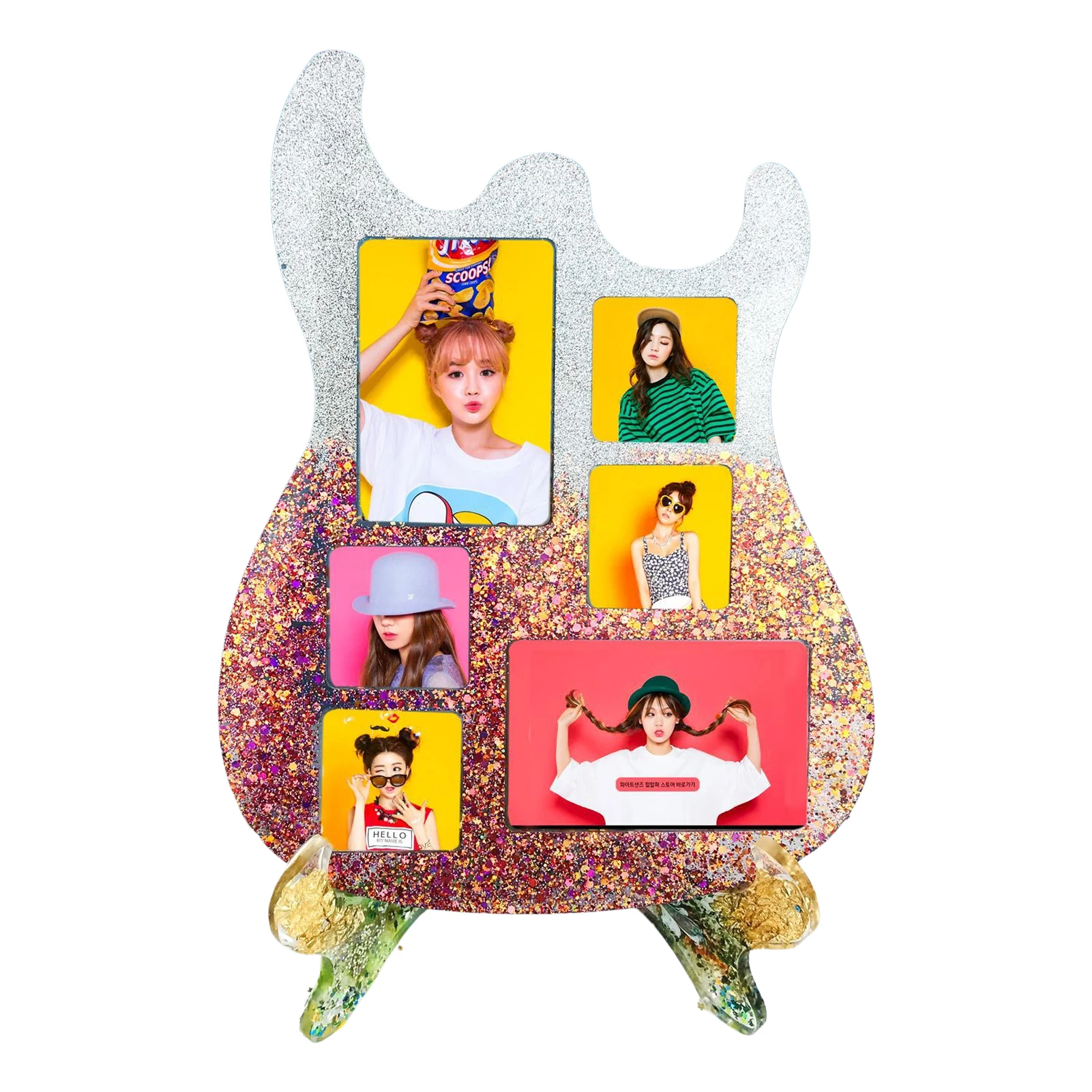 Resin Photo Frame Molds Silicone Guitar Picture Mold Photo Frame Molds With Stand Holder Personalized DIY Gifts
Resin Photo Frame Molds Silicone Guitar Picture Mold Photo Frame Molds With Stand Holder Personalized DIY Gifts