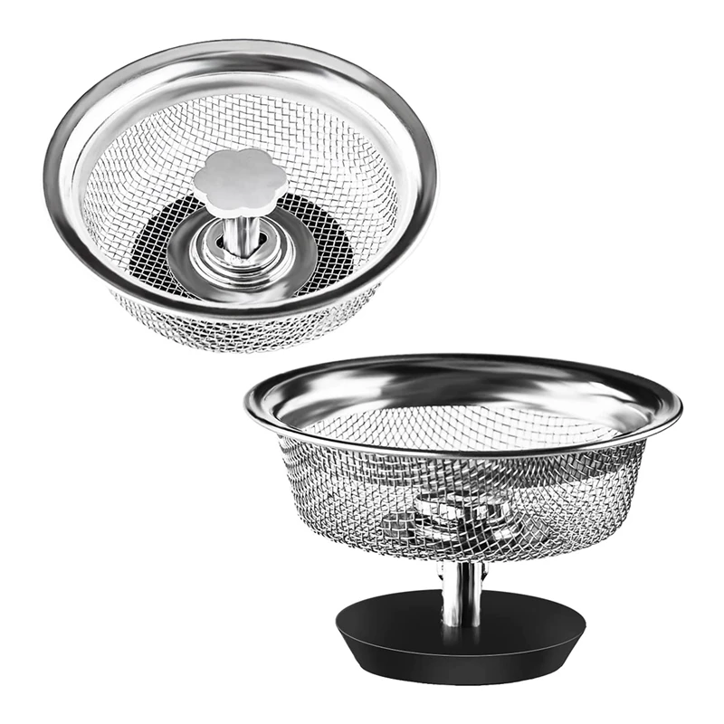 New Kitchen Sink Strainer 3-1/2 Inch Drain For Stopper Combo Basket Replacement Sink Drain With Handle Sink Stopper (2 Pcs)
New Kitchen Sink Strainer 3-1/2 Inch Drain For Stopper Combo Basket Replacement Sink Drain With Handle Sink Stopper (2 Pcs)