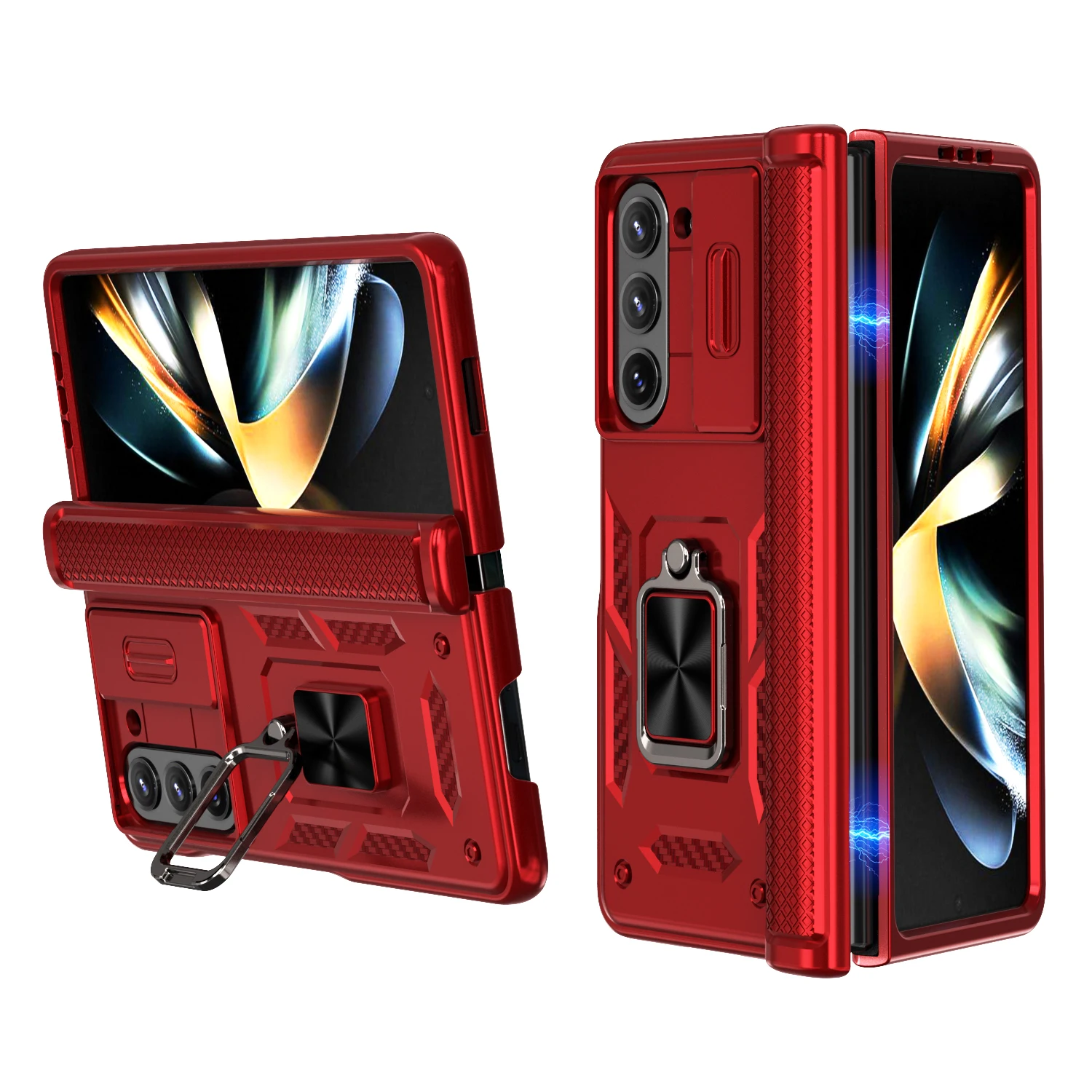 For Samsung Fold 5 Best Protection Hinge Case for Samsung Galaxy Z Fold 5 Fold5 Zfold5 Cell Phone Cover Stand Bag
For Samsung Fold 5 Best Protection Hinge Case for Samsung Galaxy Z Fold 5 Fold5 Zfold5 Cell Phone Cover Stand Bag