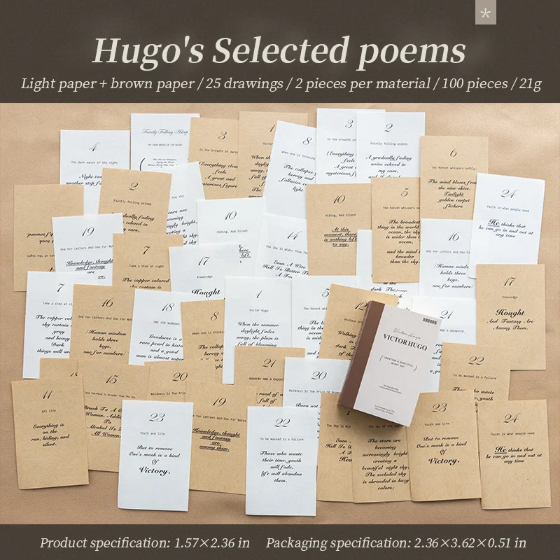 Yoofun Мини-блокноты для скрапбукинга 100 листов
Yoofun Мини-блокноты для скрапбукинга 100 листов