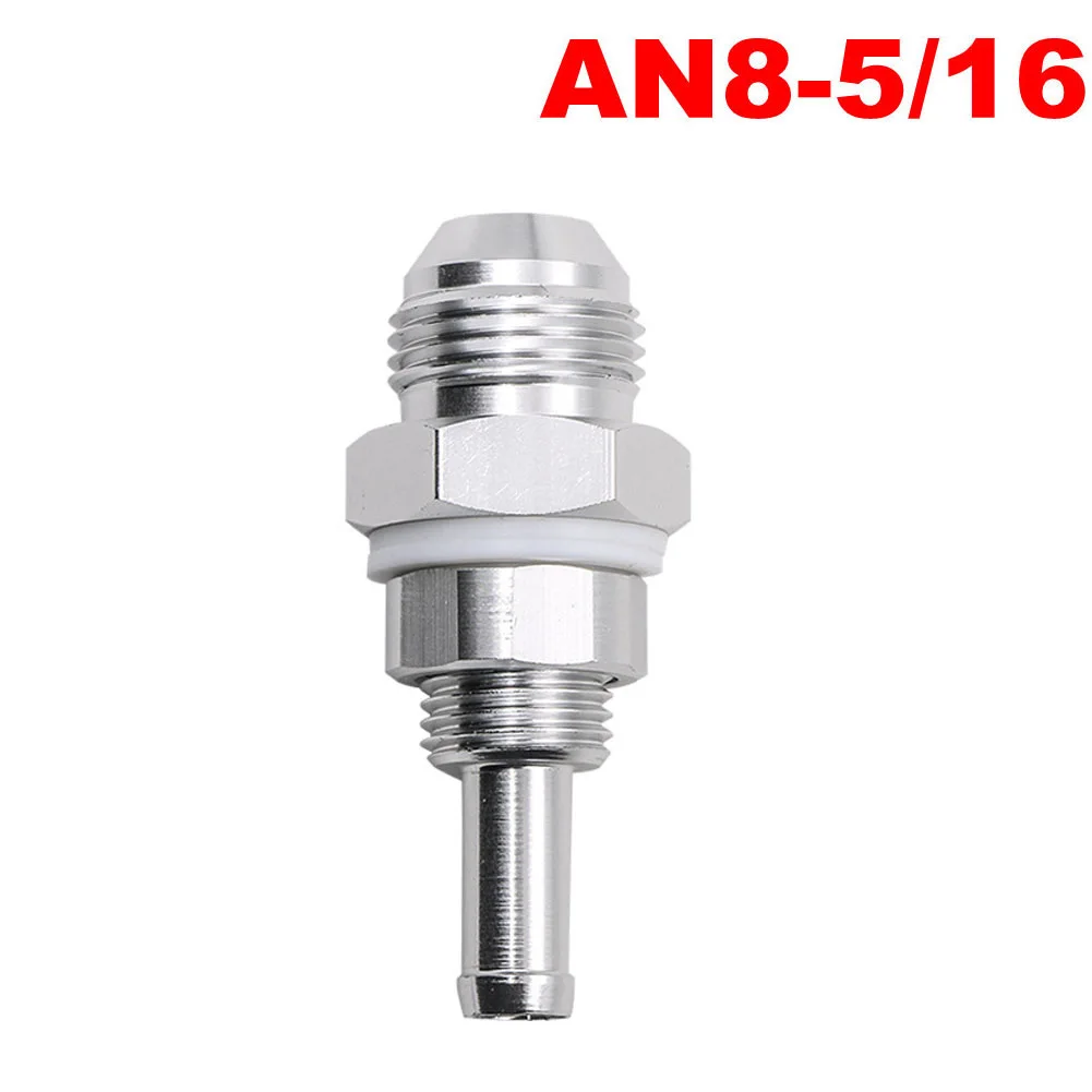 8AN Male Flare Bulkhead To 5/16 Hose Barb Fuel Tank Fitting Silver Aluminu For Car Auto Replacement Parts Fuel Tank Connector
8AN Male Flare Bulkhead To 5/16 Hose Barb Fuel Tank Fitting Silver Aluminu For Car Auto Replacement Parts Fuel Tank Connector