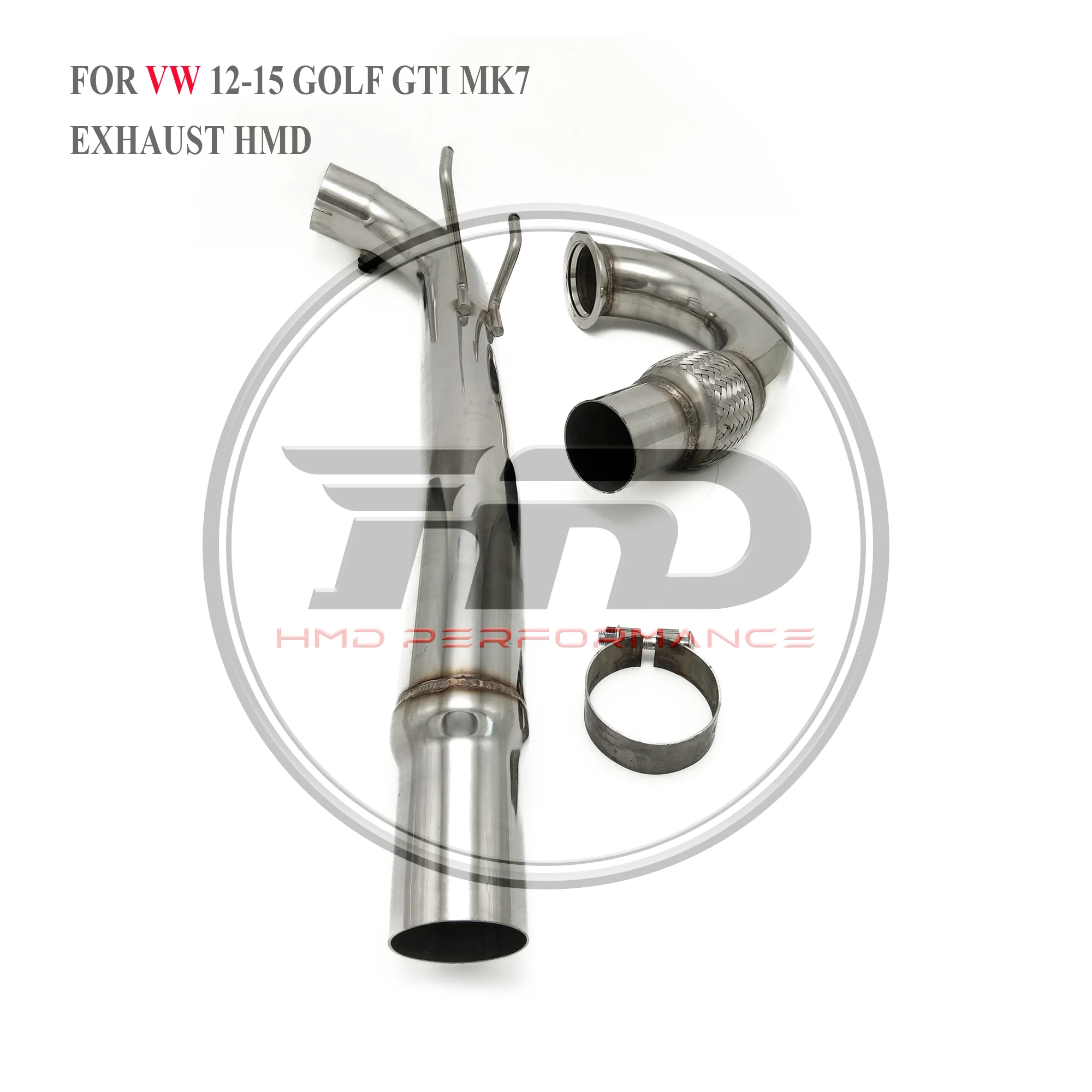 HMD Car Accessories Exhaust Downpipe For Volkswagen VW 12-15 Golf GTI MK7 Without Catalytic Converter Header Catless Pipe
HMD Car Accessories Exhaust Downpipe For Volkswagen VW 12-15 Golf GTI MK7 Without Catalytic Converter Header Catless Pipe