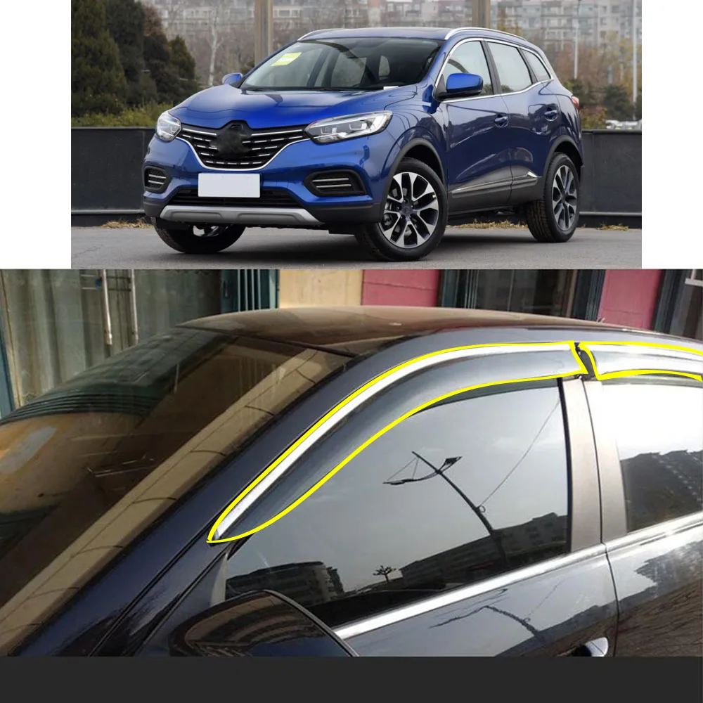 Стикер для кузова автомобиля, пластиковое оконное стекло, ветрозащитный козырек, защита от дождя/солнца, запчасти для RENAULT kadjar 2016 2017 2018 2019
Стикер для кузова автомобиля, пластиковое оконное стекло, ветрозащитный козырек, защита от дождя/солнца, запчасти для RENAULT kadjar 2016 2017 2018 2019