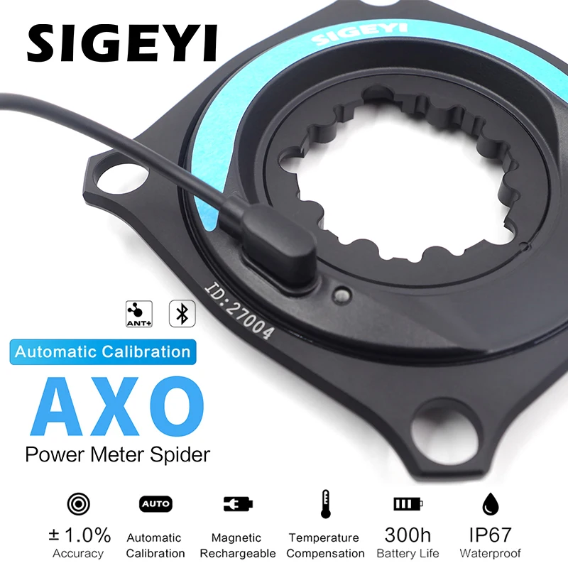 AXO MTB Bike Power Meter Spider Bicycle Crank Balance Cadence Cycling Powermeter 104BCD Crankset Boost Mountain Bike Power Meter
AXO MTB Bike Power Meter Spider Bicycle Crank Balance Cadence Cycling Powermeter 104BCD Crankset Boost Mountain Bike Power Meter