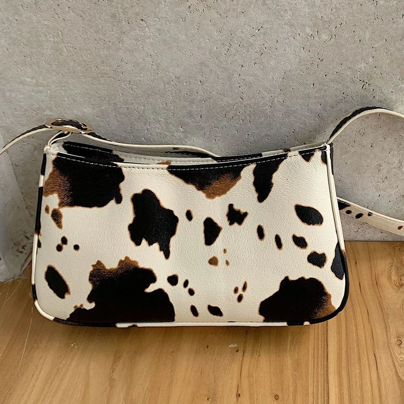 HAEX Vintage Cow Print Women Shoulder Bag French Style Concise Laides Hand Bag 2022 Trend New Fashion Elegant Sac A Main Femme
HAEX Vintage Cow Print Women Shoulder Bag French Style Concise Laides Hand Bag 2022 Trend New Fashion Elegant Sac A Main Femme