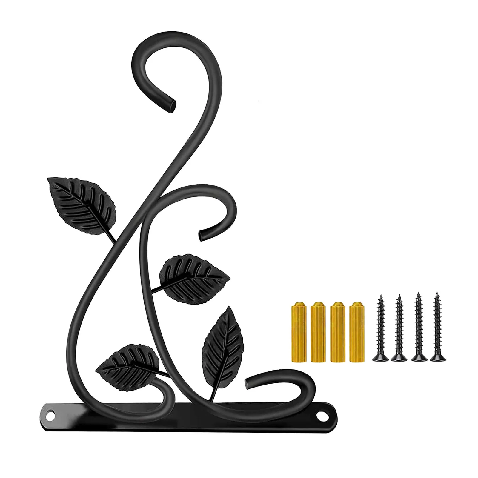 Plant Hangers Outdoor Plant Hanger Bracket Plant Hook for Wind Chimes Lanterns Flower Artificial Decor Black 2Pcs
Plant Hangers Outdoor Plant Hanger Bracket Plant Hook for Wind Chimes Lanterns Flower Artificial Decor Black 2Pcs