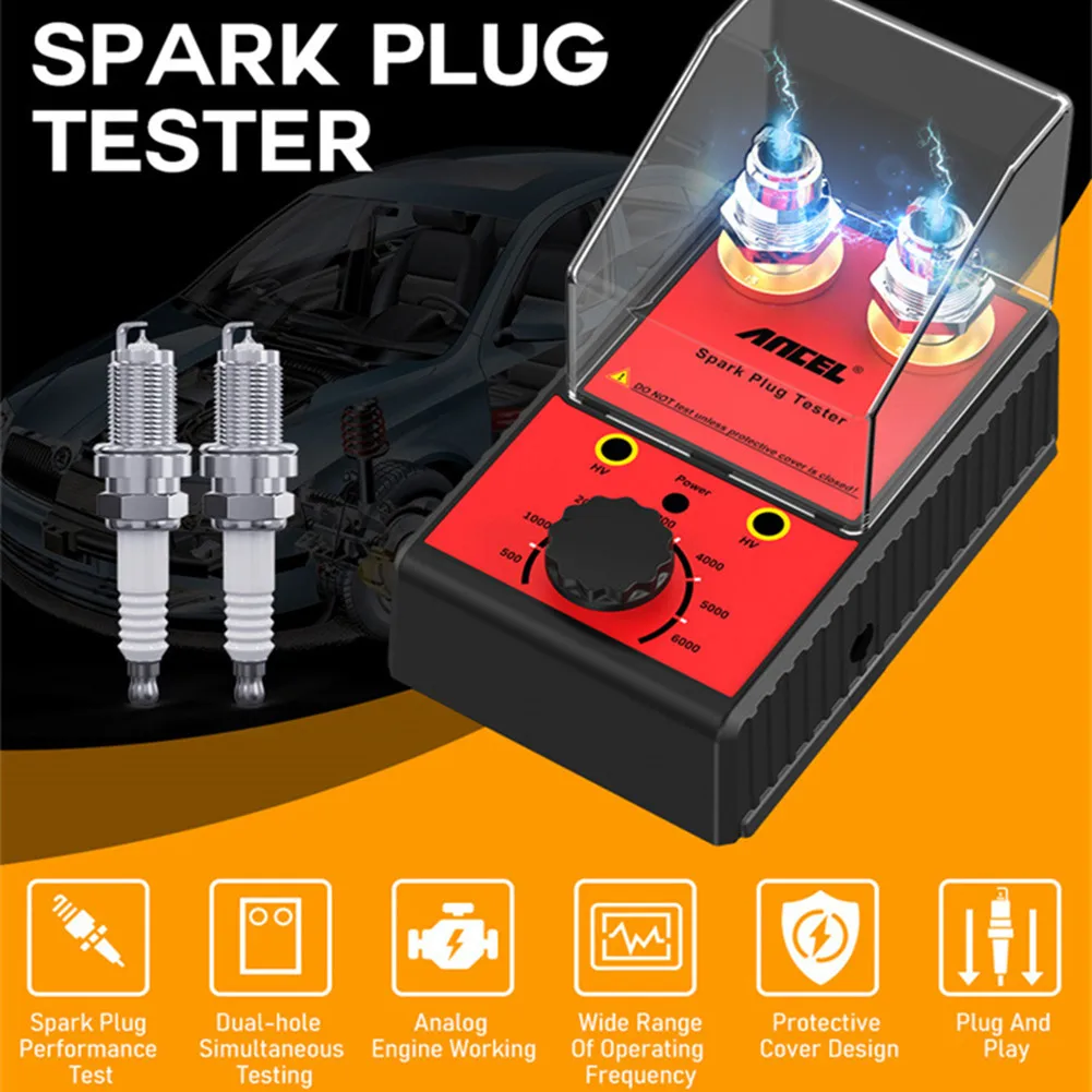 Car Spark Plug Tester Ignition System Tester 220V110V Automotive Car Accessories High-quality Ignition Device
Car Spark Plug Tester Ignition System Tester 220V110V Automotive Car Accessories High-quality Ignition Device