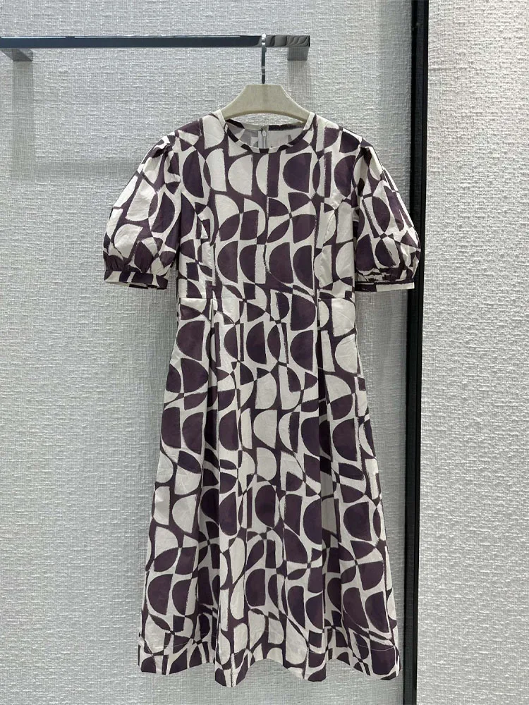 2023 Women's dress Spring Printting Pattern Long Sleeve Pleat Dress Bubble shoulder design Dresses femme
2023 Women's dress Spring Printting Pattern Long Sleeve Pleat Dress Bubble shoulder design Dresses femme
