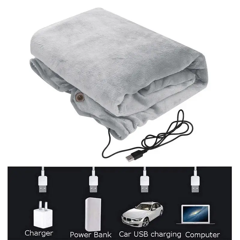 USB Electric Blanket 5V/2A Safety Voltage Heated Blanket Electric Comfortable Flannel Fast Heated Shawl Throws For Travel Home
USB Electric Blanket 5V/2A Safety Voltage Heated Blanket Electric Comfortable Flannel Fast Heated Shawl Throws For Travel Home
