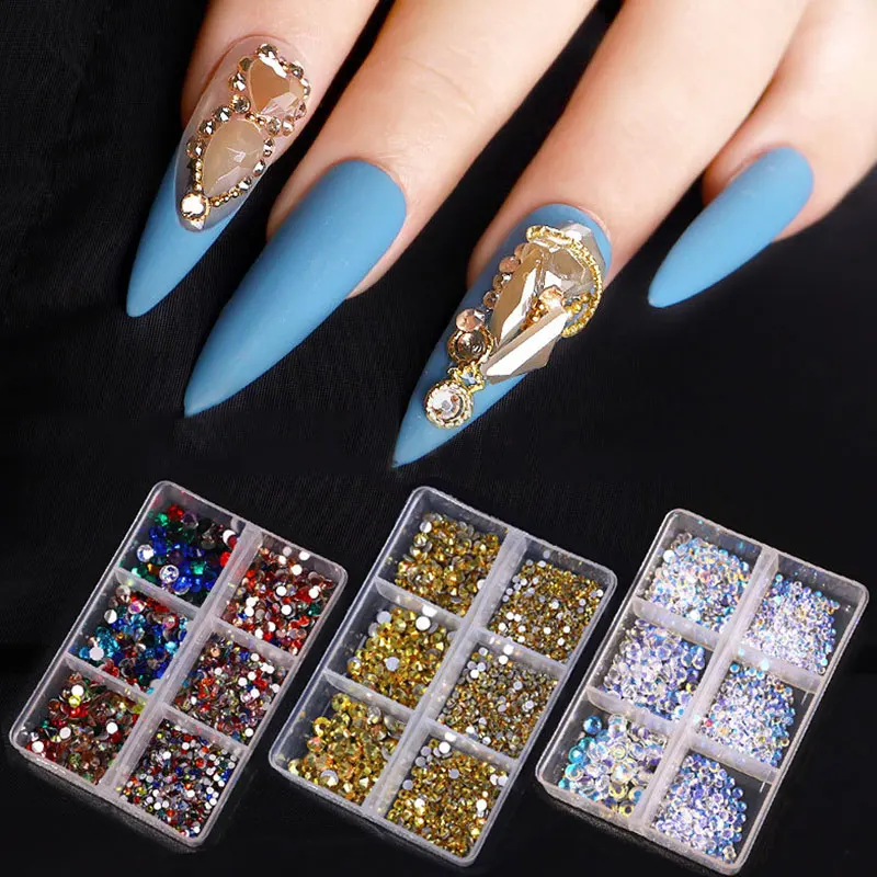 DIY Nails Accessories Nail Art Rhinestones Manicure Tools Nail Decoration Flatback AB Crystal Glass 3D Gems Mixed Size
DIY Nails Accessories Nail Art Rhinestones Manicure Tools Nail Decoration Flatback AB Crystal Glass 3D Gems Mixed Size