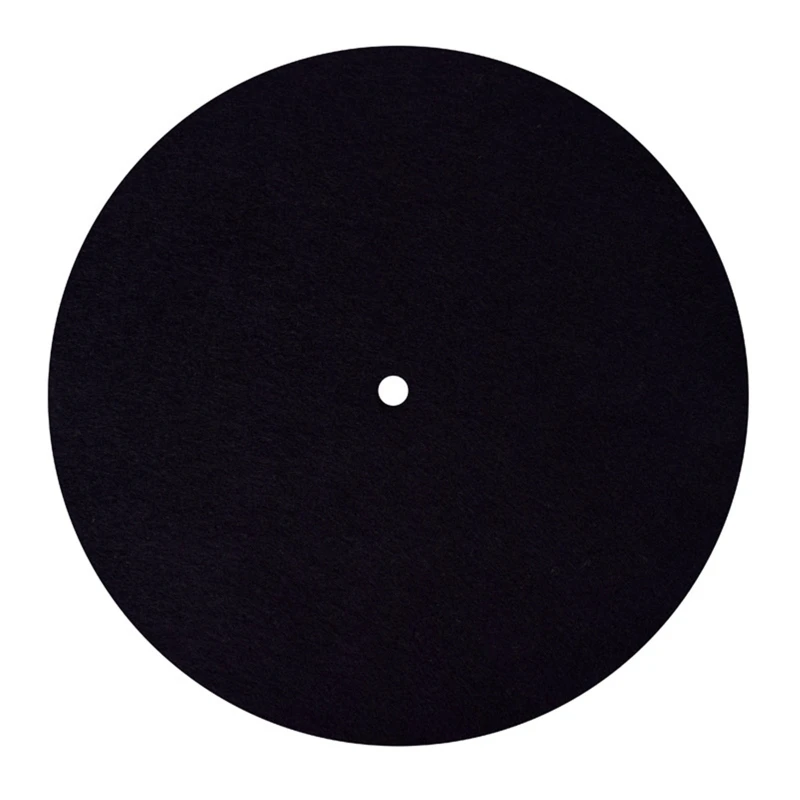 Прочный антистатический коврик для проигрывателя виниловых пластинок, 10/7 дюймов
Прочный антистатический коврик для проигрывателя виниловых пластинок, 10/7 дюймов