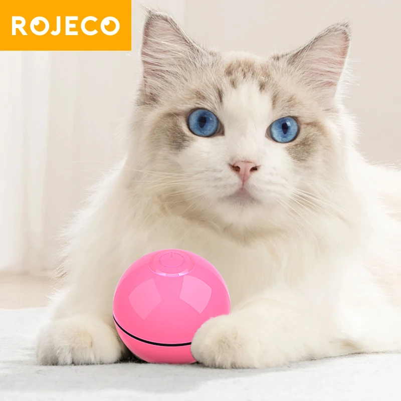 Умные игрушки для домашних животных ROJECO, интерактивный вращающийся мяч для кошек, автоматическая светодиодная самодвижущаяся домашняя игр...
Умные игрушки для домашних животных ROJECO, интерактивный вращающийся мяч для кошек, автоматическая светодиодная самодвижущаяся домашняя игр...