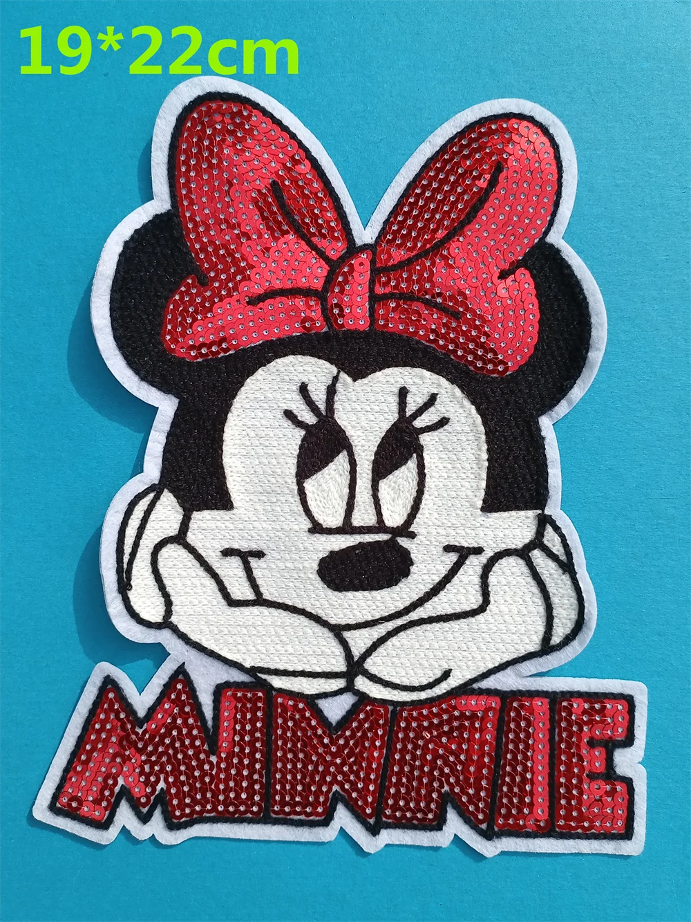 Big Patch Minnie Bow Sequins Christmas Gift Handle It Iron Patch Clothes Stranger Things Badge Clothes Stickers Coat Accessories
Big Patch Minnie Bow Sequins Christmas Gift Handle It Iron Patch Clothes Stranger Things Badge Clothes Stickers Coat Accessories
