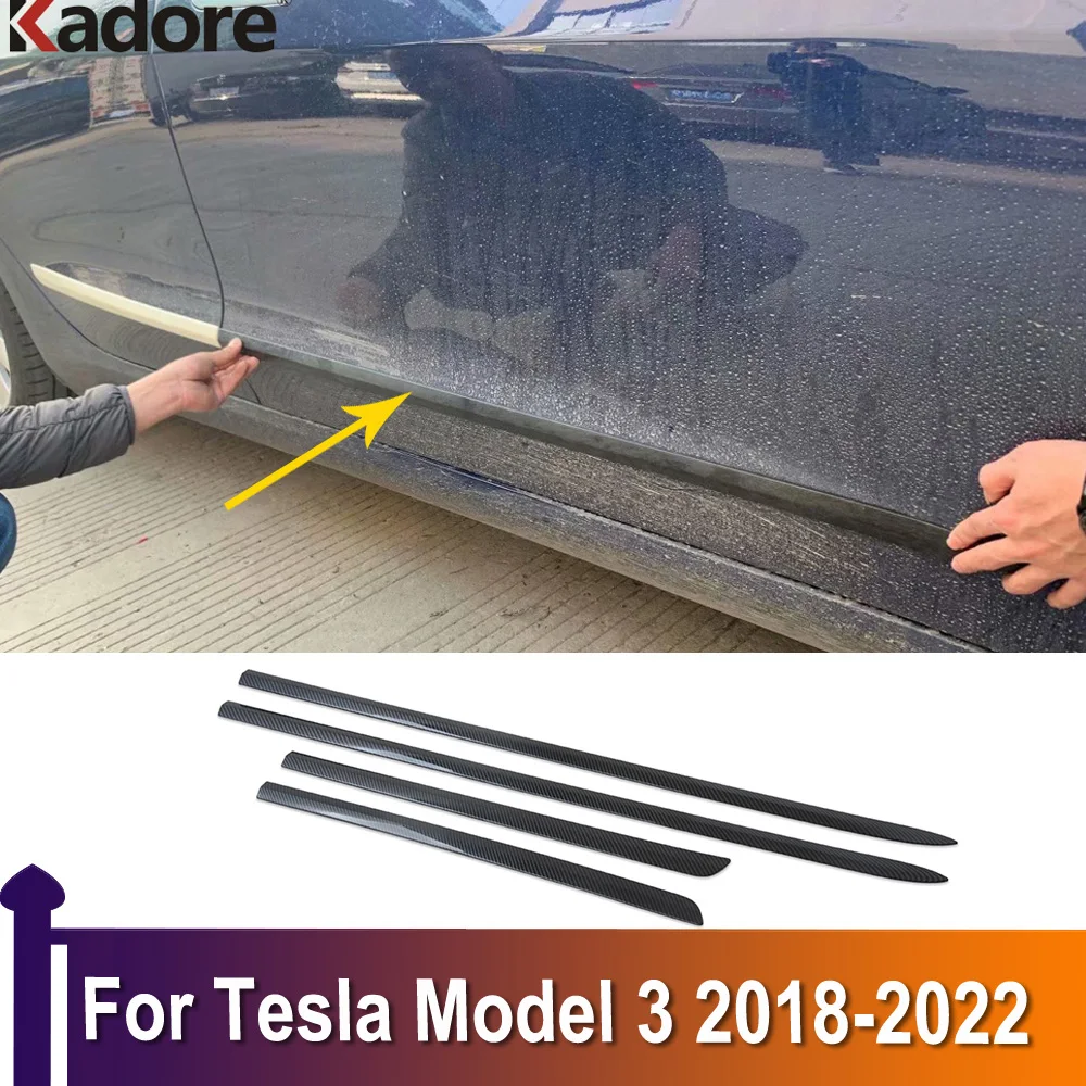 For Tesla Model 3 2018 2019 2020 2021 2022 Side Door Body Molding Line Cover Trim Protector Decoration Exterior Accessories
For Tesla Model 3 2018 2019 2020 2021 2022 Side Door Body Molding Line Cover Trim Protector Decoration Exterior Accessories