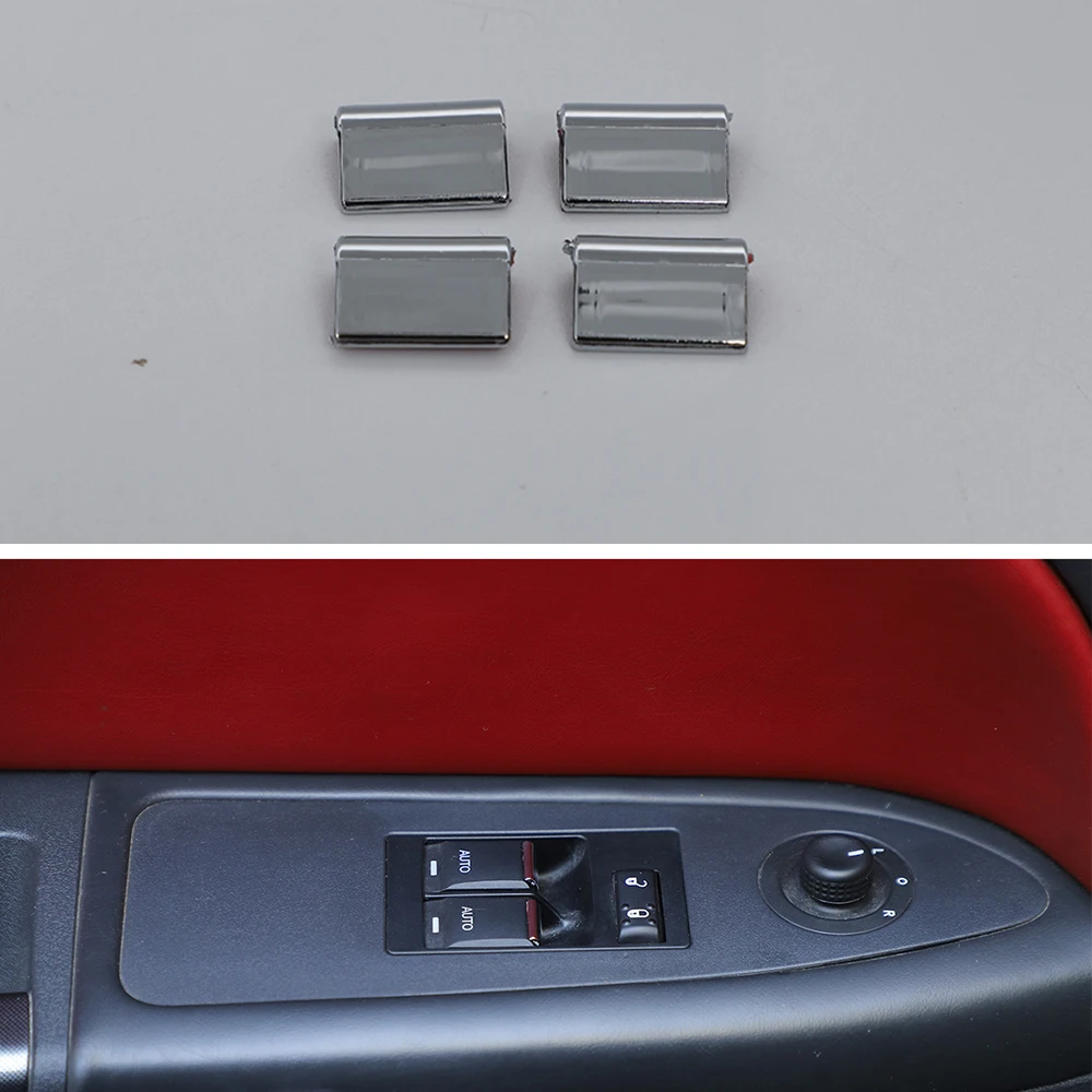 For Dodge Challenger 2009-2014 Car Window Lift Switch Decoration Cover Trim Stickers Interior Auto Accessories
For Dodge Challenger 2009-2014 Car Window Lift Switch Decoration Cover Trim Stickers Interior Auto Accessories