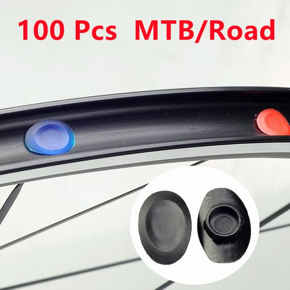 100pcs MTB Road Bike Rim Plug Eyeleted Rims Bicycle Wheel Plug Bike Tire Pad Steel Ring Hole Plugs ABS Plastic Cycling Parts
100pcs MTB Road Bike Rim Plug Eyeleted Rims Bicycle Wheel Plug Bike Tire Pad Steel Ring Hole Plugs ABS Plastic Cycling Parts