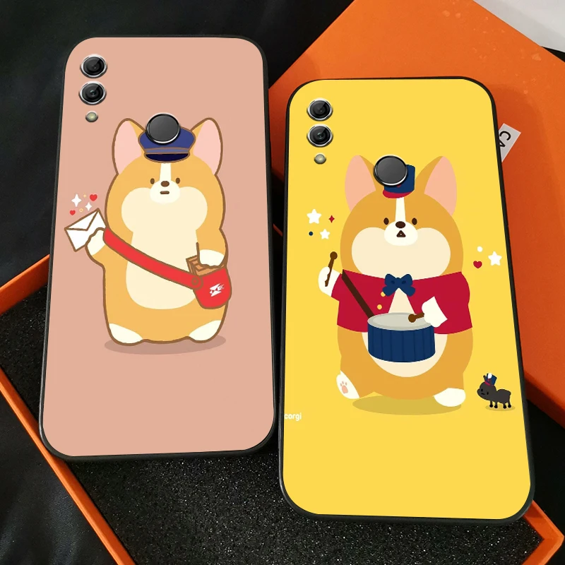 Cartoon Dog Corgi Phone Case For Huawei Honor 7A 7X 8 8X 8C 9 V9 9A 9X 9 Lite 9X Lite Black Liquid Silicon Back Silicone Cover
Cartoon Dog Corgi Phone Case For Huawei Honor 7A 7X 8 8X 8C 9 V9 9A 9X 9 Lite 9X Lite Black Liquid Silicon Back Silicone Cover