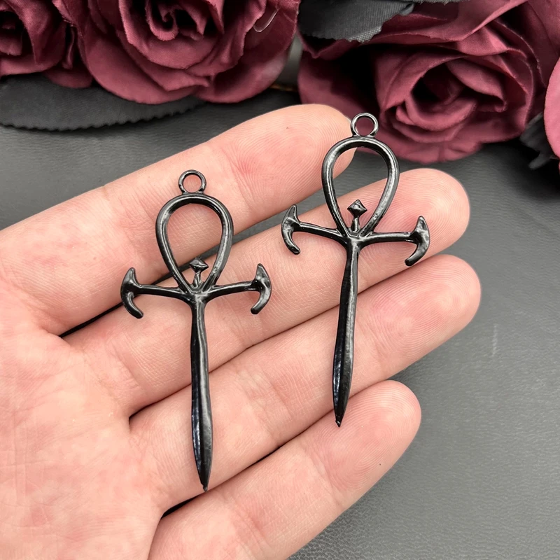 5pcs Charms Cross Forked 63x29mm Antique Silver Color Plated Pendants Making DIY Handmade Tibetan Silver Color Jewelry
5pcs Charms Cross Forked 63x29mm Antique Silver Color Plated Pendants Making DIY Handmade Tibetan Silver Color Jewelry