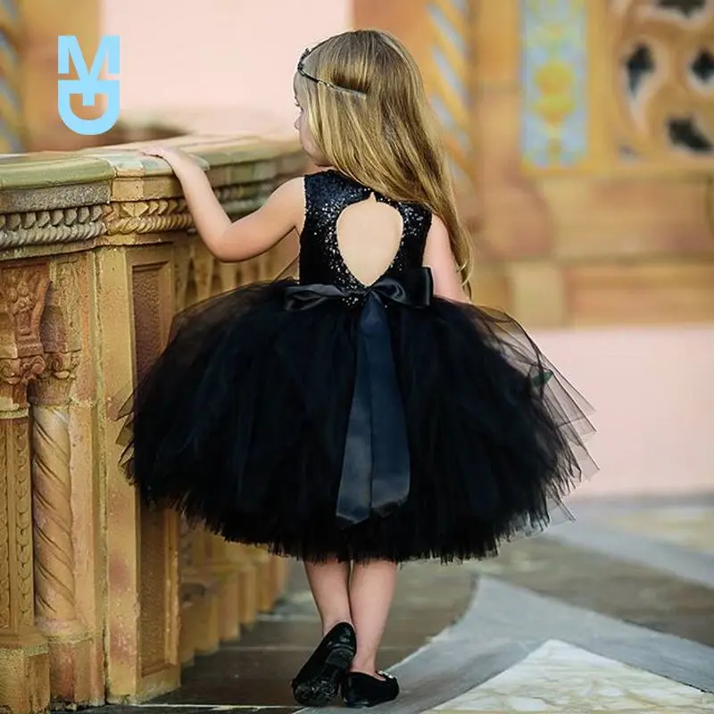 New Black Princess Dress Kids Baby Girl Clothes Back Hollow Out Party Dress Ball Gown Tutu Tulle Formal Pageant Dresses 1-5T
New Black Princess Dress Kids Baby Girl Clothes Back Hollow Out Party Dress Ball Gown Tutu Tulle Formal Pageant Dresses 1-5T