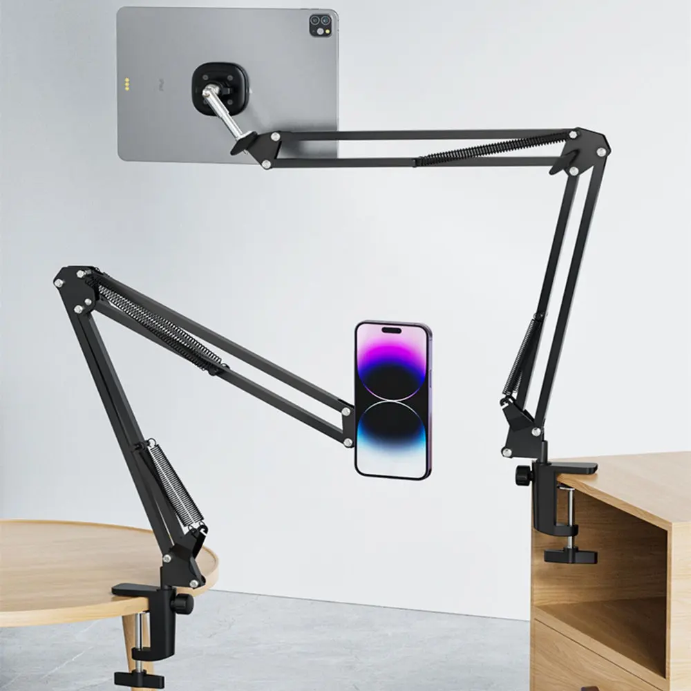 Universal Metal Magic Arm Magnetic Phone Holder Tablet Stand Bed Desk Mount Support for Ipad Android Iphone Smartphone Holder
Universal Metal Magic Arm Magnetic Phone Holder Tablet Stand Bed Desk Mount Support for Ipad Android Iphone Smartphone Holder