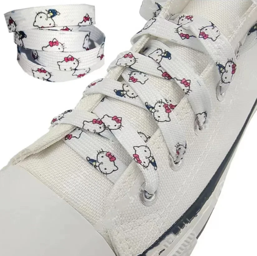 Sanrio Hello Kitty My Melody Cinnamoroll Anime Cartoon Joke Fashion Canvas Small White Moving Shoe Accessory Graffiti Shoelace
Sanrio Hello Kitty My Melody Cinnamoroll Anime Cartoon Joke Fashion Canvas Small White Moving Shoe Accessory Graffiti Shoelace