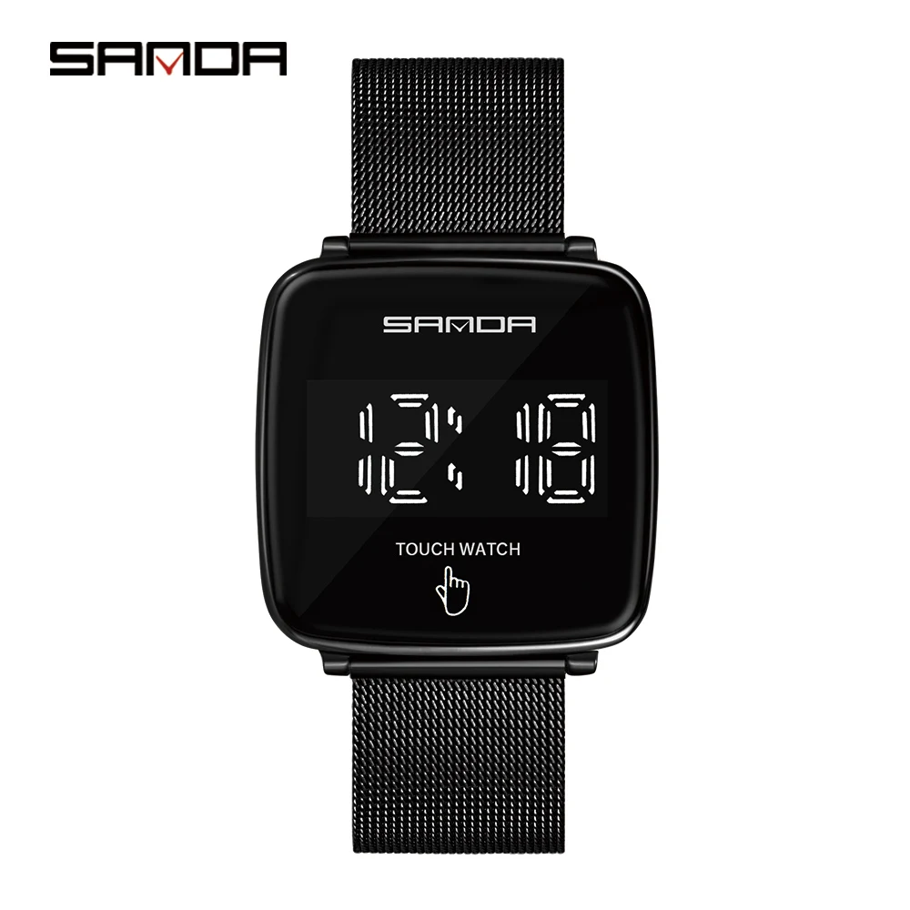 SANDA 8009, электронные мужские часы, с Т-образным сенсором, с одним ключом, мужские часы для улицы, мужские водонепроницаемые часы 30 м, мужские часы, Relojes Hombre
SANDA 8009, электронные мужские часы, с Т-образным сенсором, с одним ключом, мужские часы для улицы, мужские водонепроницаемые часы 30 м, мужские часы, Relojes Hombre