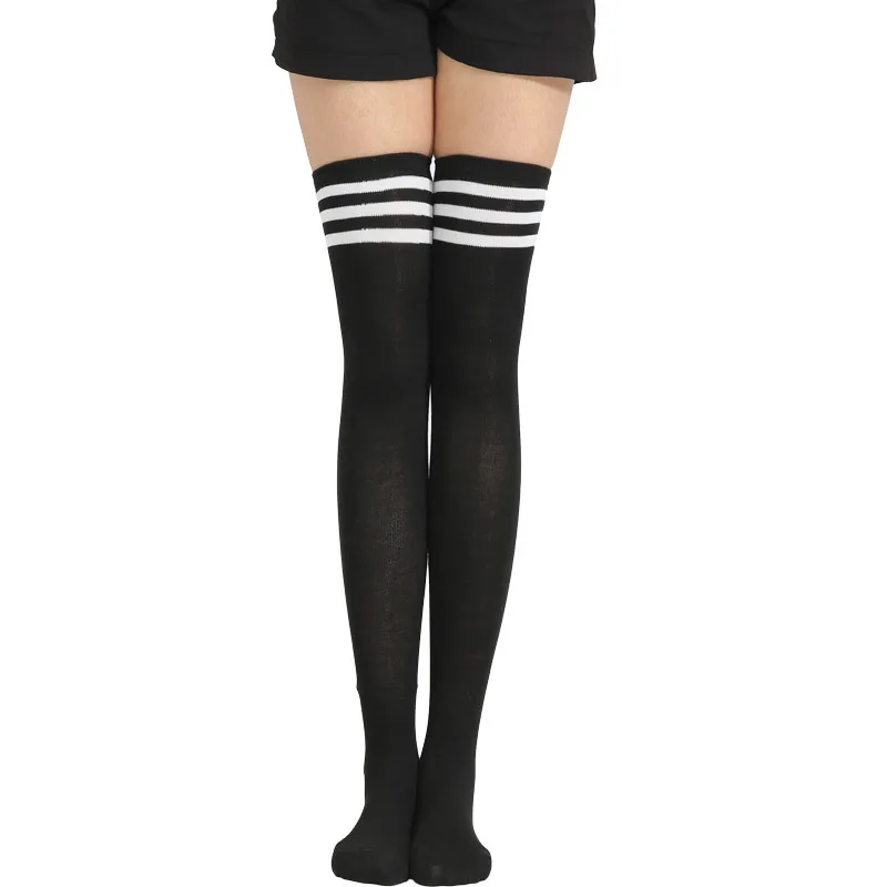JK Woman Cosplay Stockings Black White Strips Lolita Long Socks Over Knee Thigh High Socks Women Compression Socks
JK Woman Cosplay Stockings Black White Strips Lolita Long Socks Over Knee Thigh High Socks Women Compression Socks