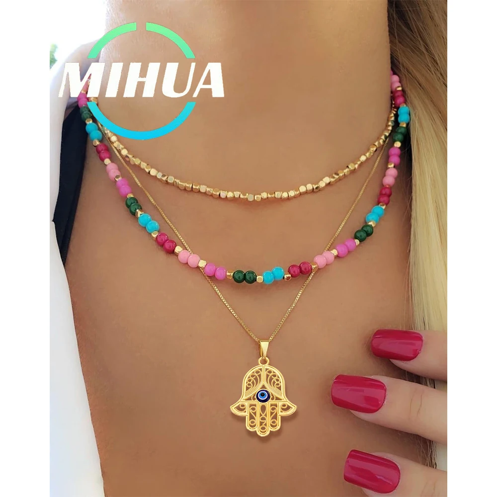 HUAMI Gold Silver Fatima's Hand Diamond Pendant Hamsa Charm 49*65mm Oval Hollow Evil Eye Charms Necklace Making Accessories 2023
HUAMI Gold Silver Fatima's Hand Diamond Pendant Hamsa Charm 49*65mm Oval Hollow Evil Eye Charms Necklace Making Accessories 2023