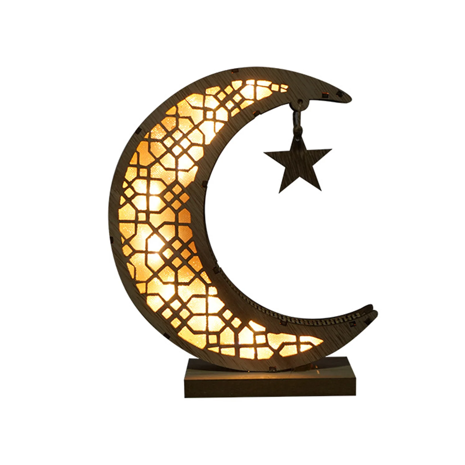 Night Light Ramadan Mubarak Lamp Decorations Eid Crafts Night Light Moon-Shaped Muslim Night Lights For Muslim Islam Party
Night Light Ramadan Mubarak Lamp Decorations Eid Crafts Night Light Moon-Shaped Muslim Night Lights For Muslim Islam Party