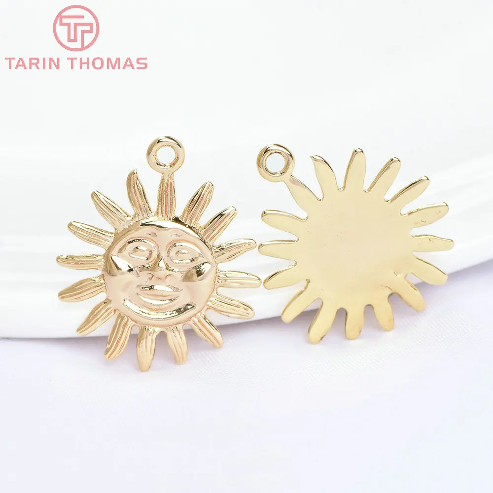 (1841)6PCS 17MM 24K Champagne Gold Color Plated Brass Sun Charms Pendants High Quality Diy Jewelry Accessories
(1841)6PCS 17MM 24K Champagne Gold Color Plated Brass Sun Charms Pendants High Quality Diy Jewelry Accessories