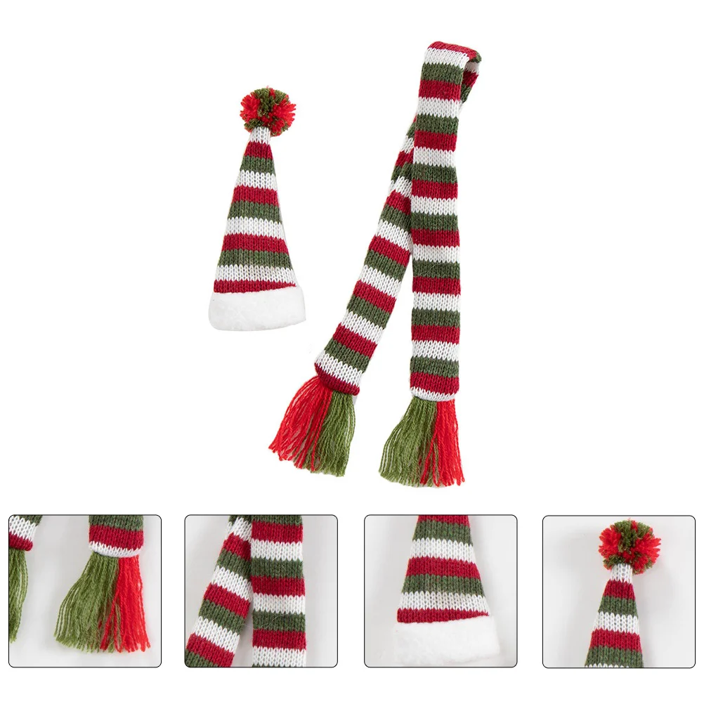 Bottle Minicoverscarf Hat Santa Knitting Cap Christmas Decor Sleeve Dinnerware Decorative Red Set Table Hats Decoration Bottles
Bottle Minicoverscarf Hat Santa Knitting Cap Christmas Decor Sleeve Dinnerware Decorative Red Set Table Hats Decoration Bottles
