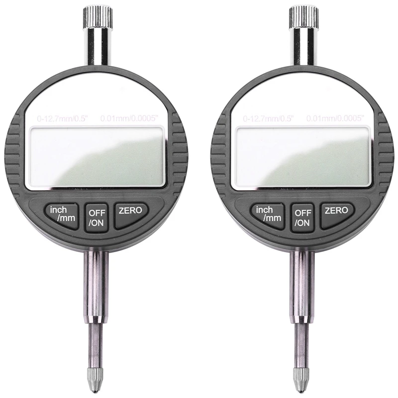 2Pcs 0.001Mm/0.00005 Inch Dial Mini Indicator Measurement Instrument Precision Digital Electronic Micrometer 0-12.7Mm
2Pcs 0.001Mm/0.00005 Inch Dial Mini Indicator Measurement Instrument Precision Digital Electronic Micrometer 0-12.7Mm