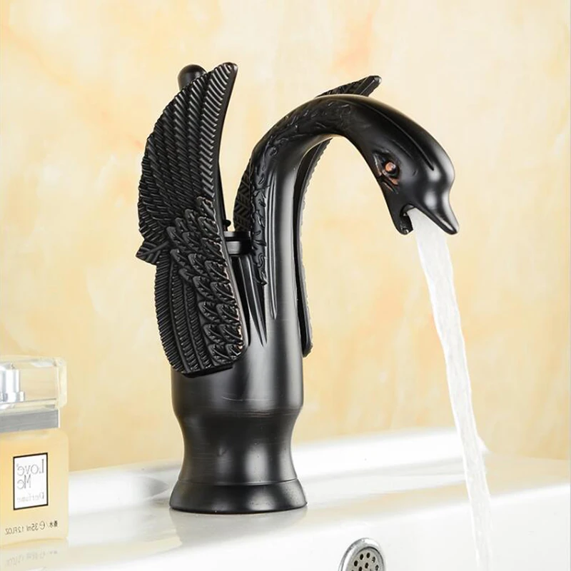 Vidric Deck Mounted Luxury Antique Brass Hot and Cold Mixer Taps Swan faucet Rose Gold plated wash basin faucet Height Up Faucet
Vidric Deck Mounted Luxury Antique Brass Hot and Cold Mixer Taps Swan faucet Rose Gold plated wash basin faucet Height Up Faucet
