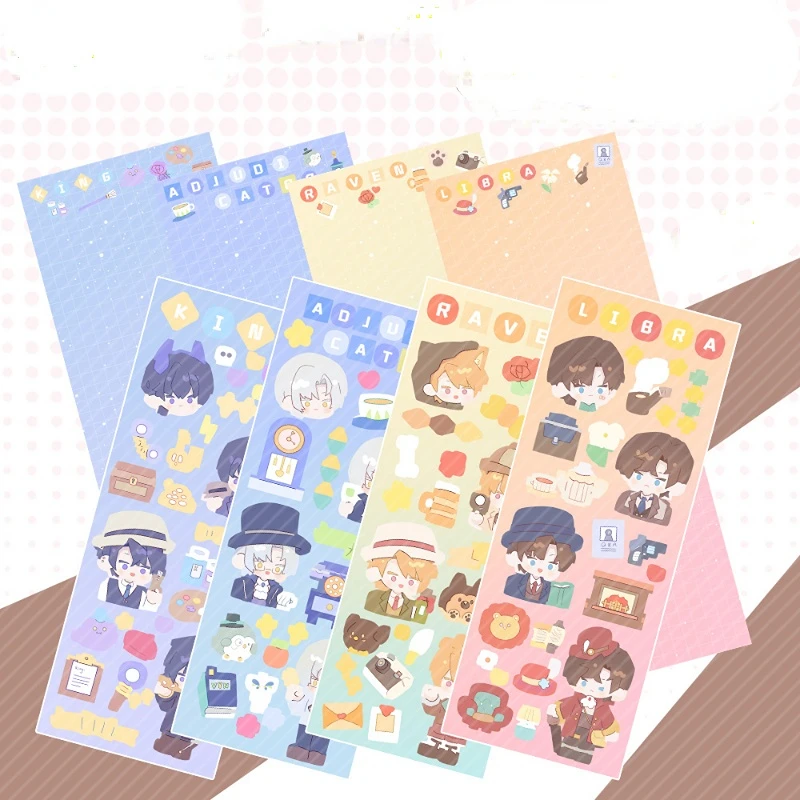Gooka Sticker Tears of Themis Cartoon Hand Account Stickers Artem Vilhelm Marius Kid Stationery Kawaii Decorations Supplies Gift
Gooka Sticker Tears of Themis Cartoon Hand Account Stickers Artem Vilhelm Marius Kid Stationery Kawaii Decorations Supplies Gift