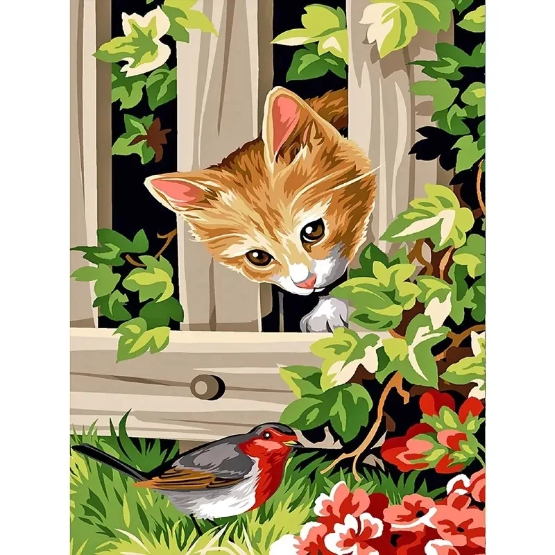 Динамичная Алмазная картина с кошками и птицами YI BRIGH, полноразмерная Алмазная картина, круглые алмазы, украшение для комнаты «сделай сам» ручной работы
Динамичная Алмазная картина с кошками и птицами YI BRIGH, полноразмерная Алмазная картина, круглые алмазы, украшение для комнаты «сделай сам» ручной работы
