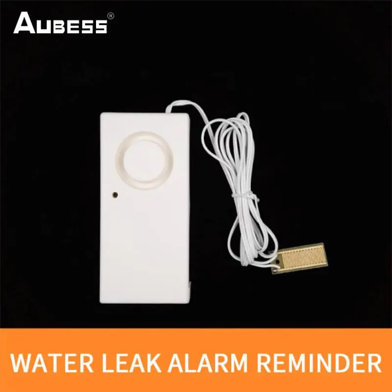 White Smart Home Alarm Water Leakage Alarm Detector 110dB Independent Water Leak Sensor Detection Flood Alert Battery Powered 
White Smart Home Alarm Water Leakage Alarm Detector 110dB Independent Water Leak Sensor Detection Flood Alert Battery Powered