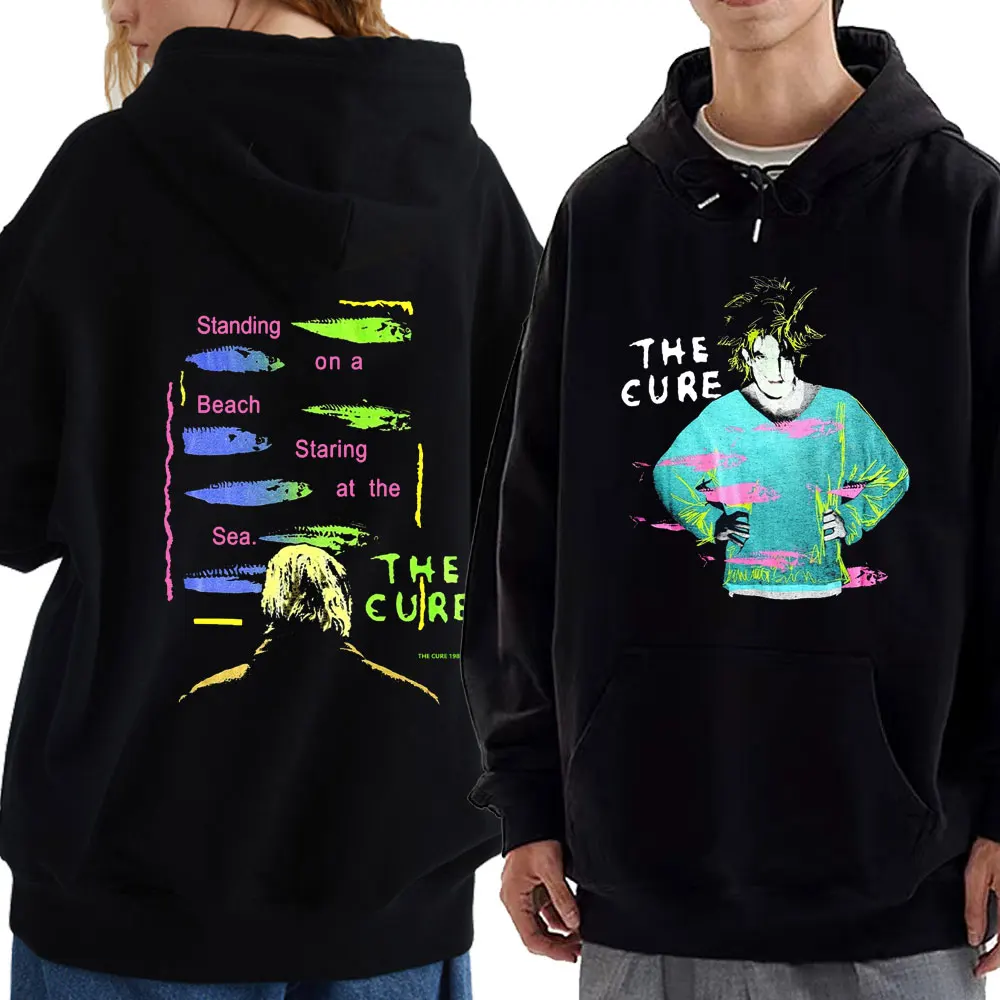 Мужская толстовка с капюшоном The Cure, винтажная Толстовка свободного покроя с надписью «стоять на пляже», «глядя на море», Роберт Смит, повсед...
Мужская толстовка с капюшоном The Cure, винтажная Толстовка свободного покроя с надписью «стоять на пляже», «глядя на море», Роберт Смит, повсед...