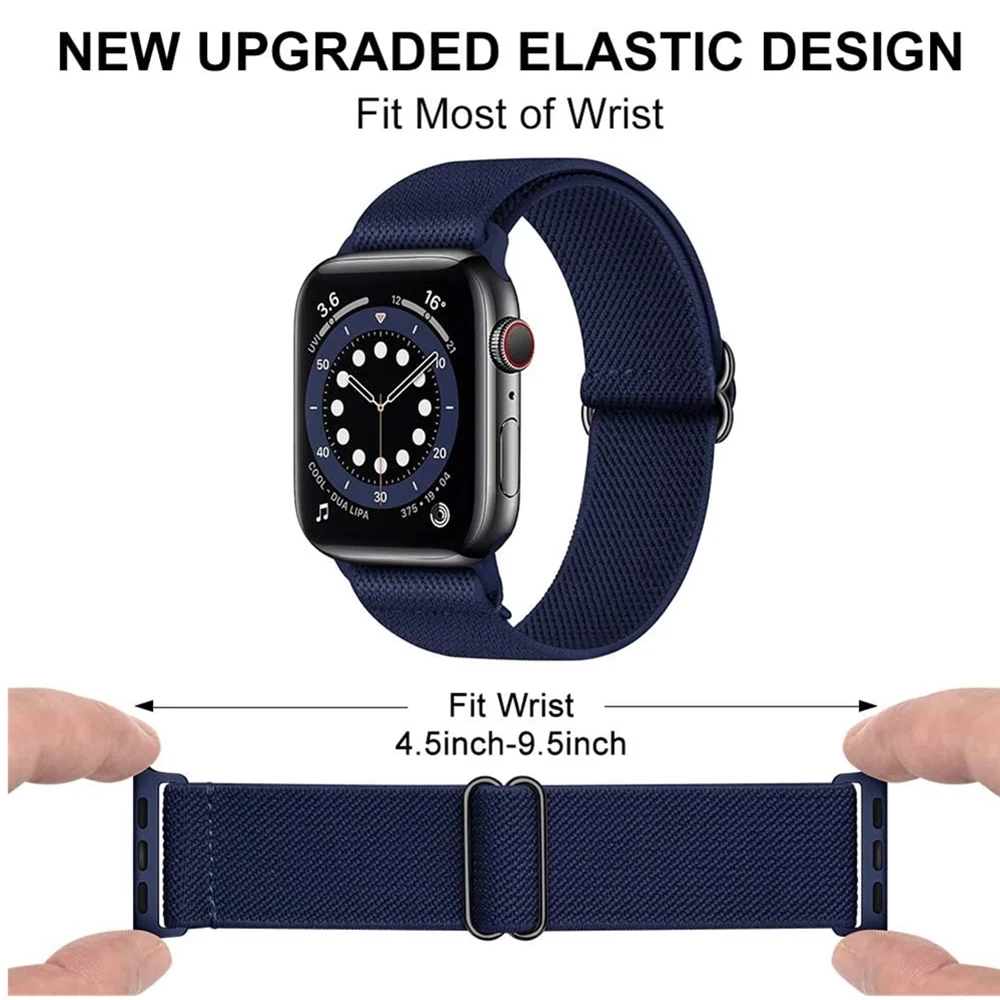 Ремешок нейлоновый для Apple Watch Band Series 6 SE 5 4 44 мм 40 мм
Ремешок нейлоновый для Apple Watch Band Series 6 SE 5 4 44 мм 40 мм