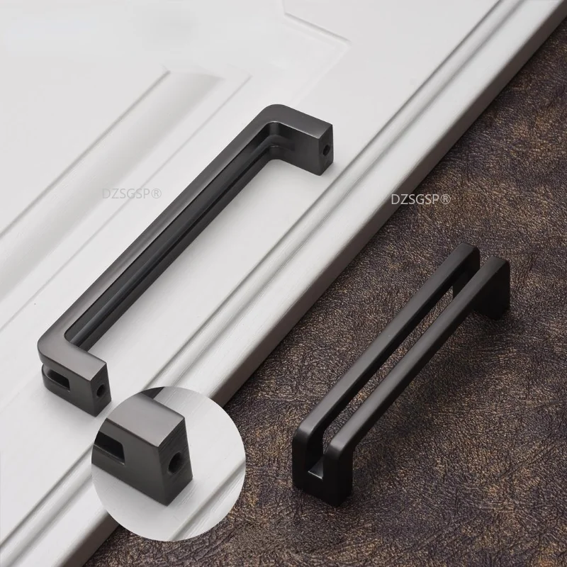 Modern Black Cabinet Handle Square Furniture Hardware Zinc Alloy Kitchen Door Knobs Cupboard Wardrobe Drawer Pulls Hardware
Modern Black Cabinet Handle Square Furniture Hardware Zinc Alloy Kitchen Door Knobs Cupboard Wardrobe Drawer Pulls Hardware