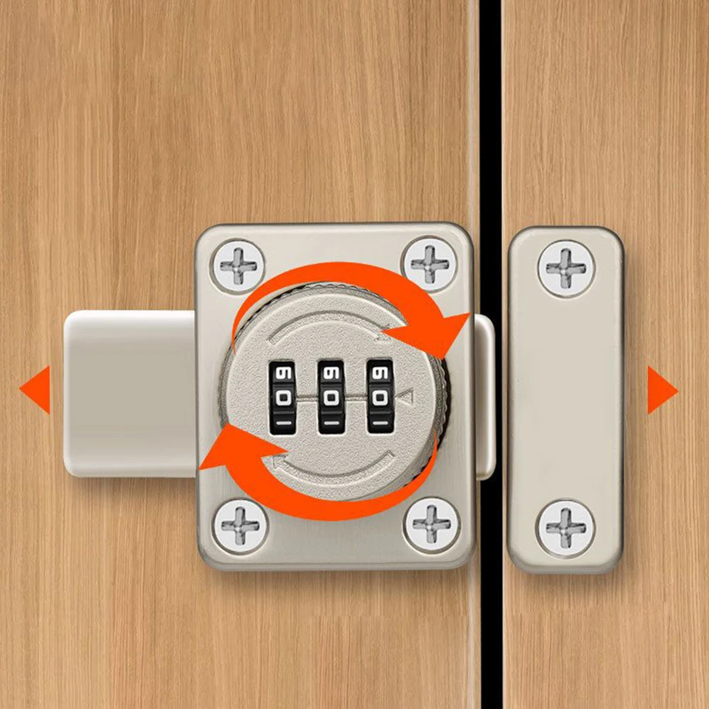 3 Digit Number Code Bolt Sliding Bolt Lock Zinc Alloy + Iron Door Latch For Bed Room Gate Shed Door Garage
3 Digit Number Code Bolt Sliding Bolt Lock Zinc Alloy + Iron Door Latch For Bed Room Gate Shed Door Garage